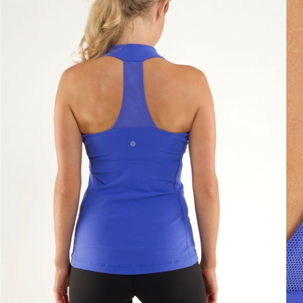 Lululemon Scoop Neck Tank Size 8